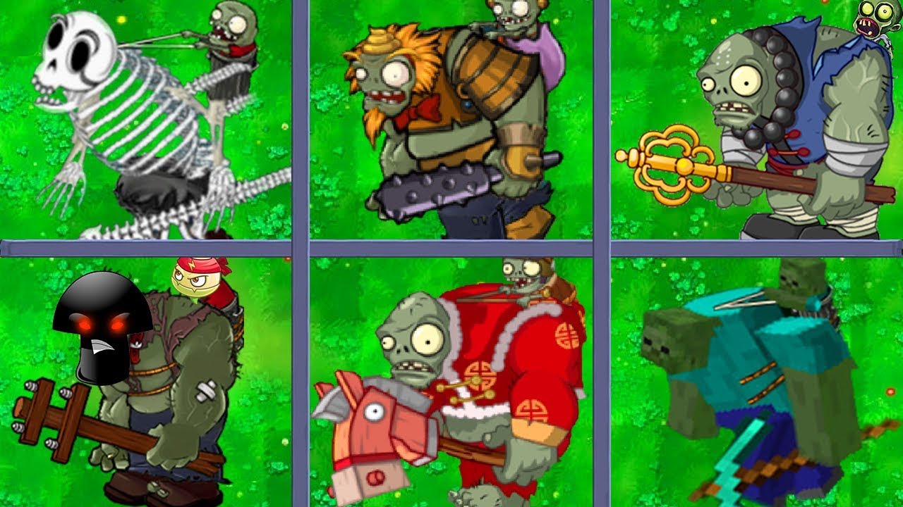 Plants vs Zombies Mod ZomPlant vs Mod ZomBotany: TEAM ZOMPLANT vs  GARGANTUAR FIGHT! 