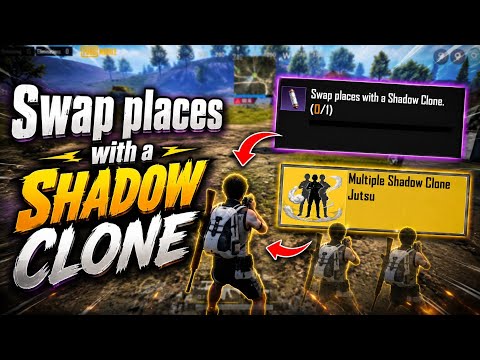 Swap Places with a Shadow Clone in PUBG MOBILE | Naruto Mode Guide (Easy Tutorial)