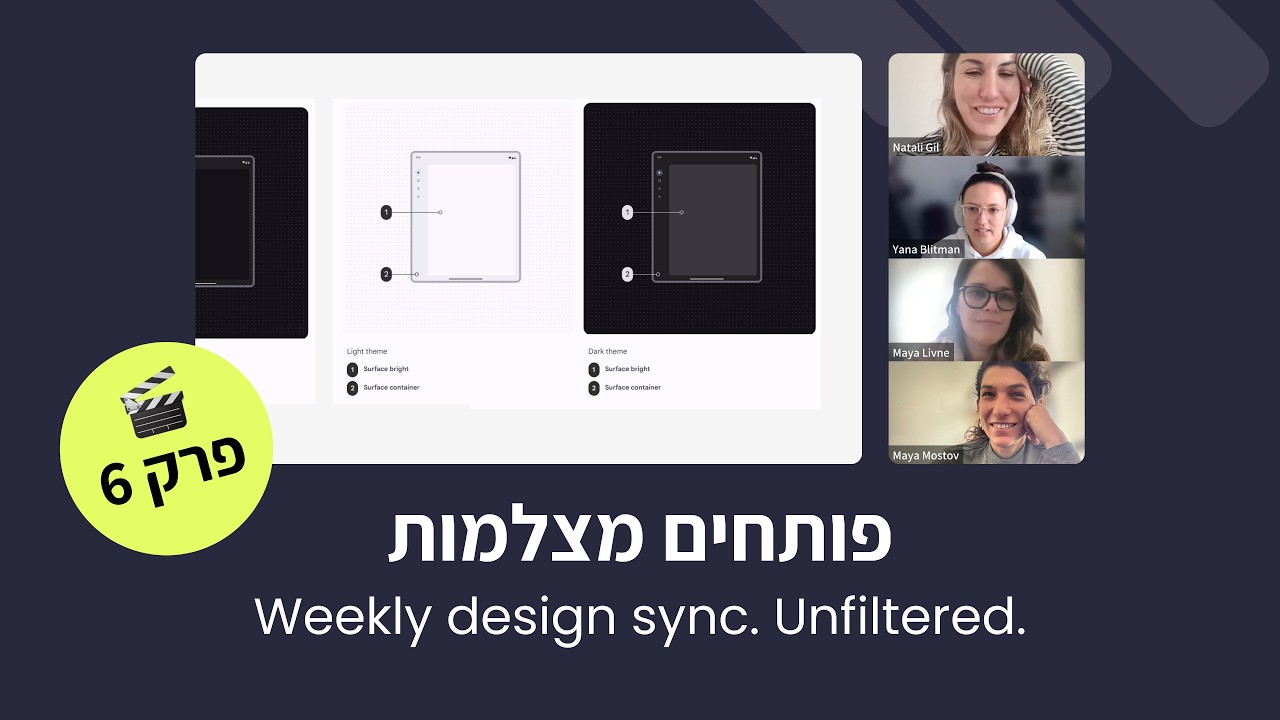 פותחים מצלמות - פרק 6