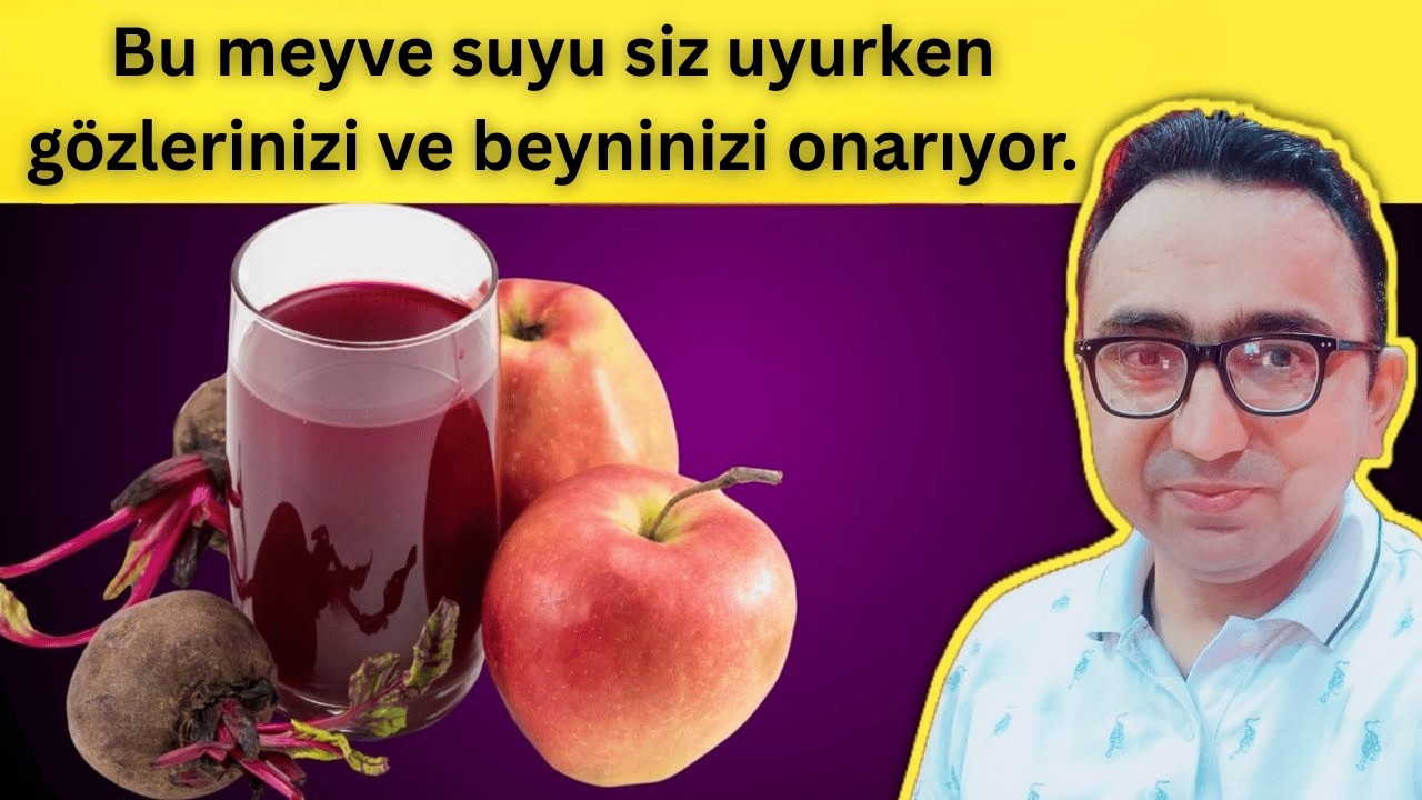 YAŞLILAR İÇİN Uyurken Görme ve Hafızayı Geri Kazandıracak En İyi 4 Meyve Suyu!