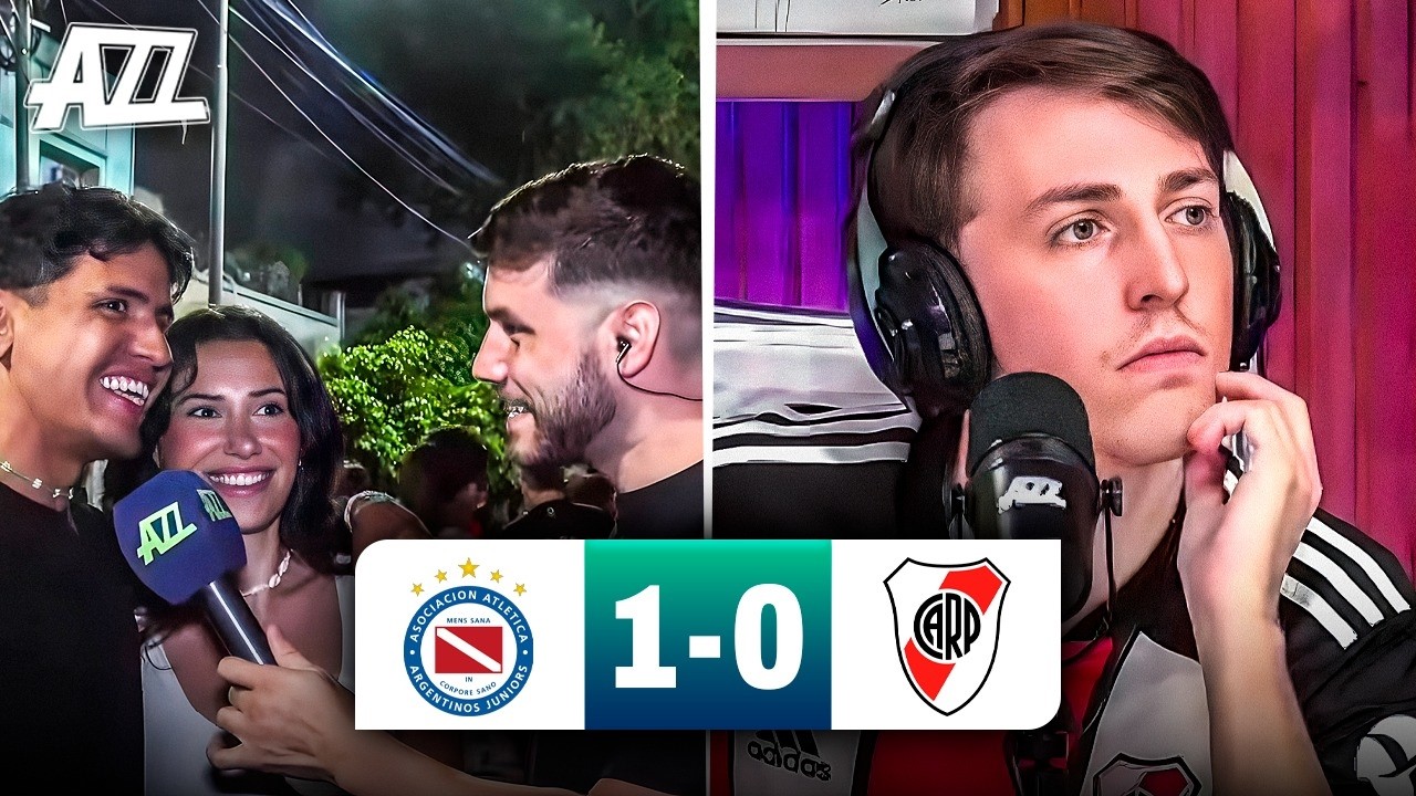 RIVER VOLVIÓ a PERDER contra ARGENTINOS 1-0 + MÓVIL desde LA PATERNAL - TORNEO APERTURA EN VIVO