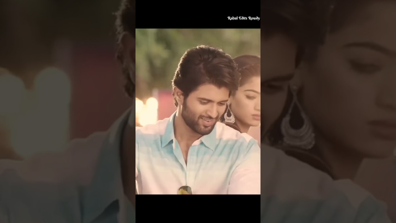 Rashmika mandanna 💞 Vijay devarakonda | Geeta Govinda love status | 
