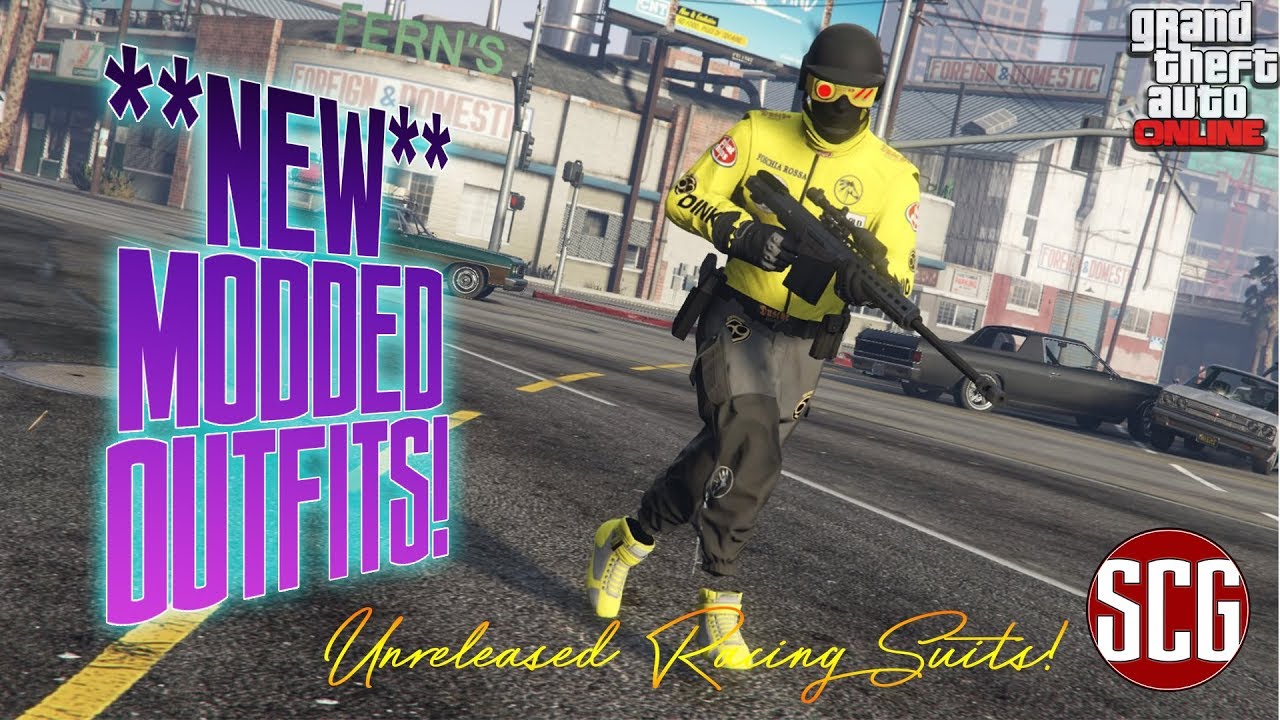 Grand Theft Auto, GTA Online, GTA5, GTAV, Video games, modded outfits...