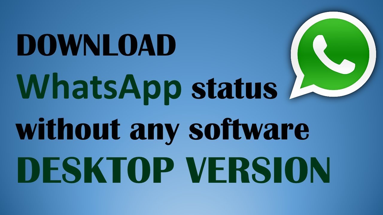 whatsapp desktop download