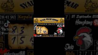 Mbah Semar Syair Hongkong Malam ini, 21-09-2021