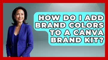 How Do I Add Brand Colors To A Canva Brand Kit? - Graphic Design Nerd