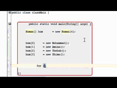 j2se053-Polymorphic Array
