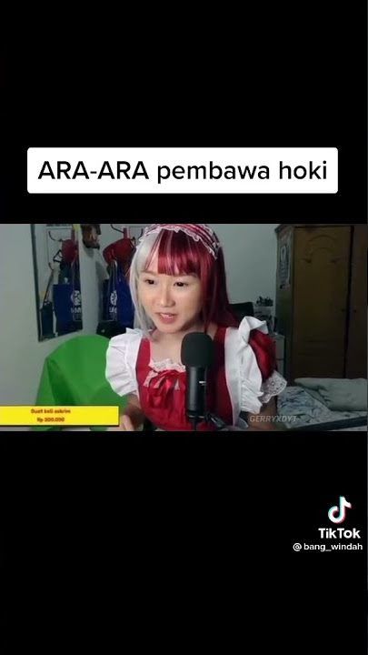 ARA ARA pembawa hoki katanya #tiktok #windabasudara