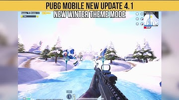 Winter Update 4.1.0 | Pubg Mobile New Theme Mode is Here | V4.1.0 | New Event Vehicle | Rocket 
