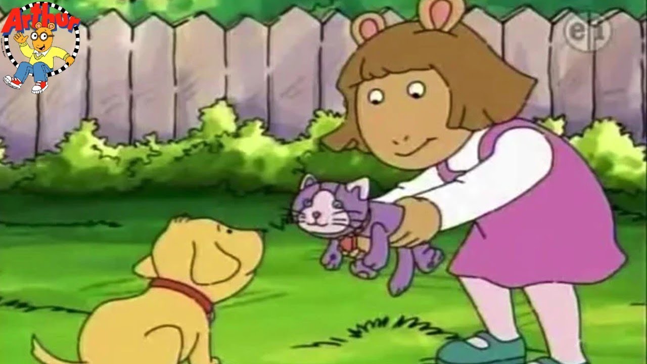 Arthur S12E03 D.W.'s Stray Netkitten | Arthur the Aardvark