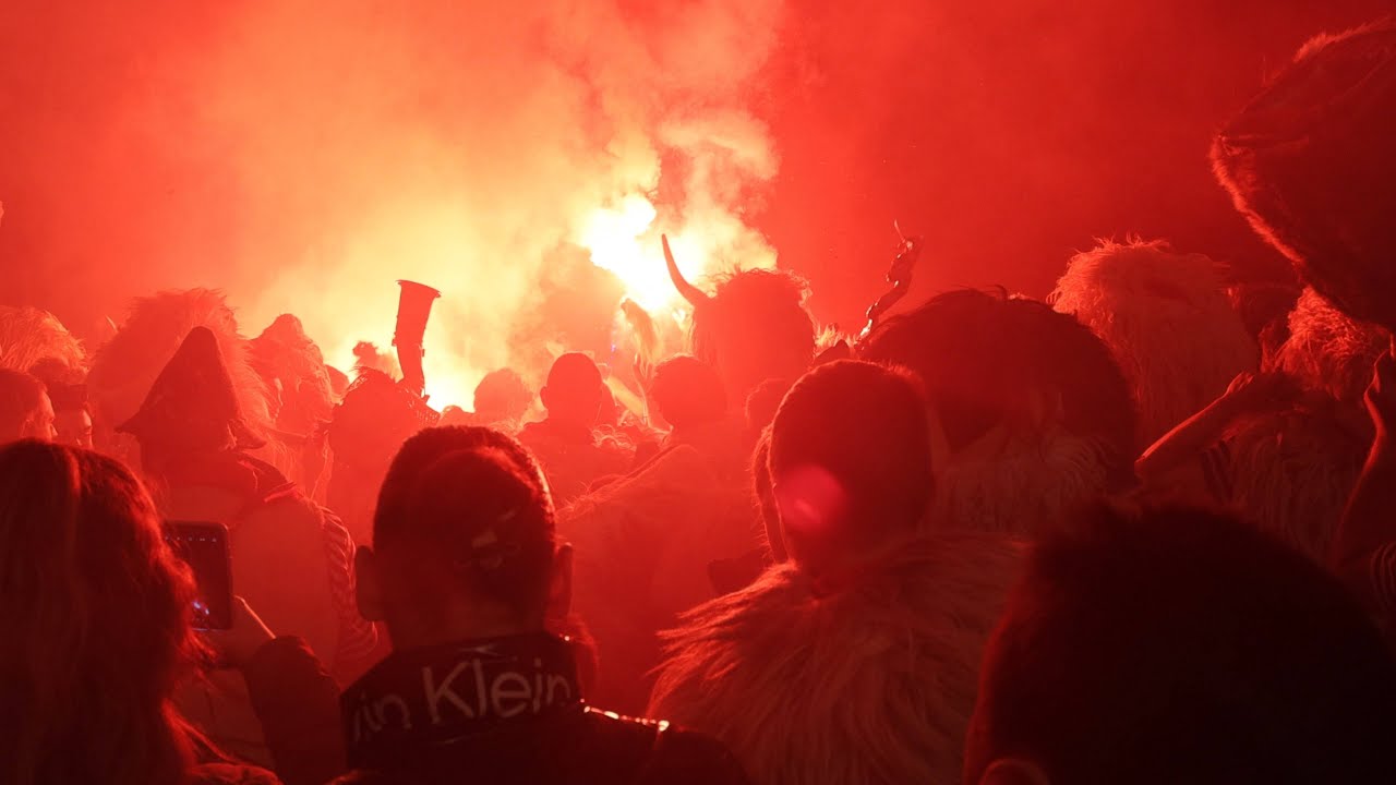 Viškovo 2024. , Halubajski zvončari, paljenje pusta