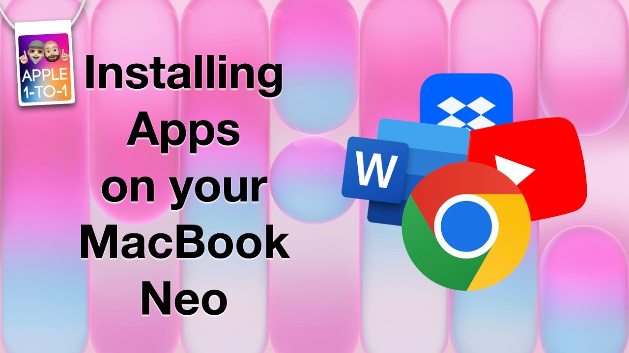 MacBook Neo Training: Different Ways to Install Apps on macOS - YouTube