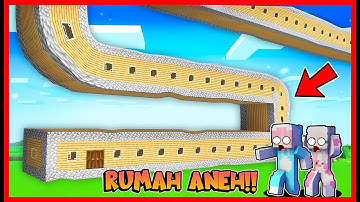 ATUN & MOMON MENEMUKAN RUMAH MELINGKAR YANG ANEH !! Feat @sapipurba Minecraft