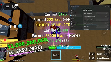 Blox Fruits Script *NO KEY* | Max Level, Get Any Fruit, Dupe, Kill Aura, Infinite Money & More