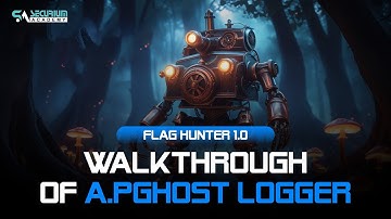 A PGhost logger | CTF Walkthrough | Flag Hunter 1.0 #cybersecurity #ethicalhacking  #bugbounty