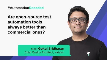Are open-source test automation tools always better than commercial ones?
