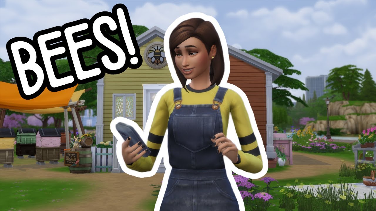Sims 4 | Tiny House with BEES! - YouTube