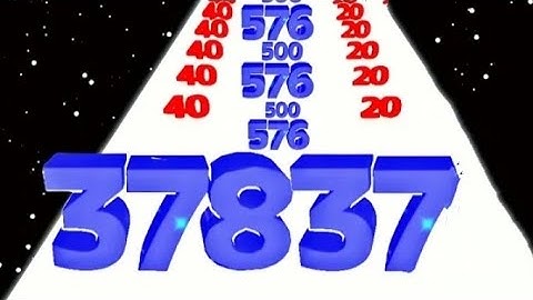 Number master vs jelly run 2048 - number run Infinity (Max level) update #numbermaster #jellyrun2048