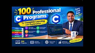 20 of 100 'C' Programs Code-Output-Explanation #StudentTips  #ComputerScience #Programming