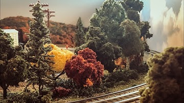 Crisp autumn days, steam excursions, and a preview of December 2021! Layout update, November 2021