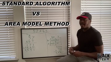 Standard Algorithm Vs Area Model Method- DO WHAT WORKS BEST FOR YOUR KIDDOS