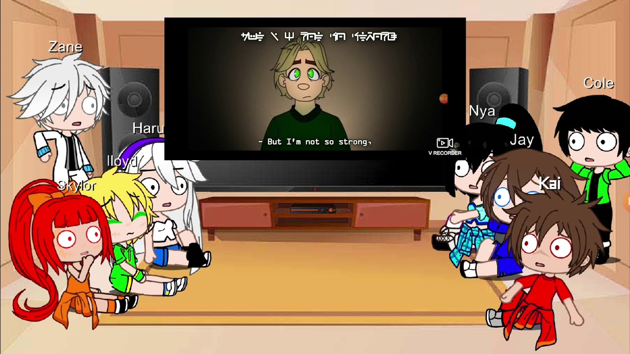 (Gacha Club)Ninjago ep4 s1 and the ninjas react to lloyd - YouTube