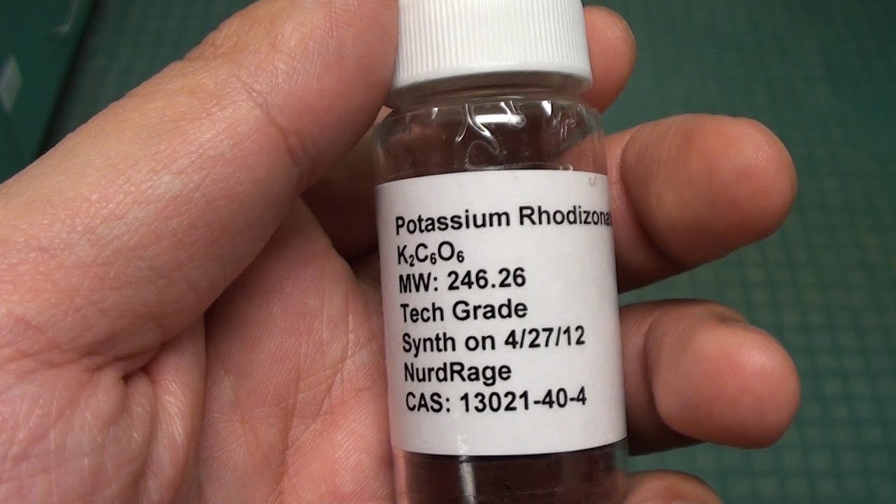 Make Potassium Rhodizonate (for lead testing)
