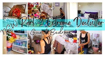 *NEW* Extreme Declutter/Guest Bedroom Part 2
