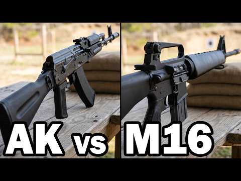 AK vs. M16 - Clash of the Titans!