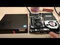 Lenovo ThinkStation P330 TINY Gen2 Benchmark, Review, & A Look Inside 4 Upgrade Potential 30cf002mus