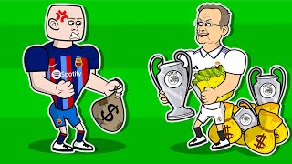 What happened to Barcelona vs Real Madrid? - Transfer Market Battle Parody