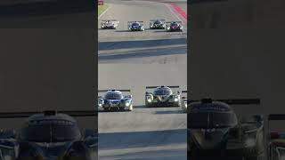 4 cars wide in Barcelona! @LeMansCup