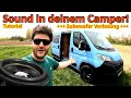 Musik im Campervan ┃ Sound Upgrade Guide in 4 Stufen ┃ L1H1 Camperausbau #5