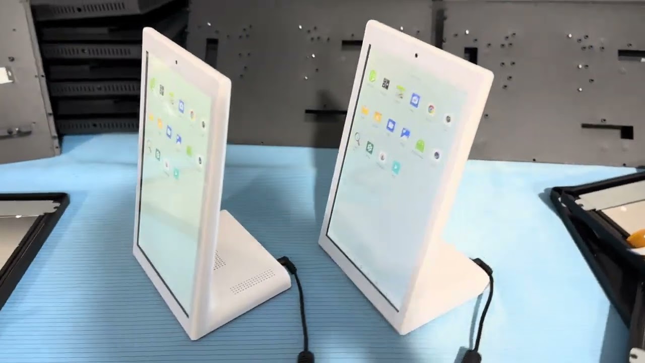 10.1 Inch Tabletop Commercial Display With Touch Screen 