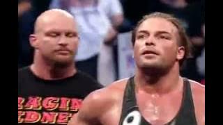 WWF No Mercy 2001: Stone Cold Steve Austin vs Rob Van Dam vs Kurt Angle Promo