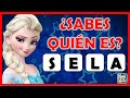 Adivina el "PERSONAJE DISNEY A PARTIR DE LAS LETRAS DESORDENADAS" Test/Trivial/Quiz