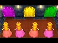 Mario party 9 all lucky minigames  peach wins by absolutely luckily