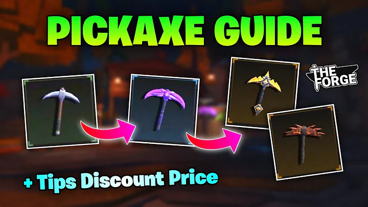 *NEW* Pickaxe Progression GUIDE in The Forge Roblox!