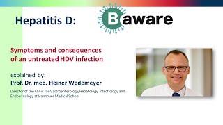 What happens if HDV infection is not treated?