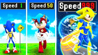 Upgrading Sonic to SUPER Sonic Flash in GTA 5