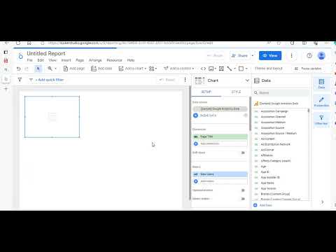 Add Sample Data to the Looker Studio