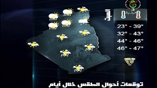 توقعات الطقس في الجزائر ليوم الخميس 31 أوت 2023