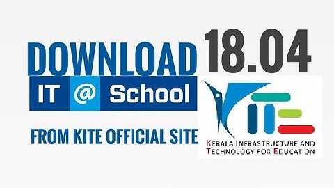 How to download IT@SCHOOL 18.04 ubuntu from kite