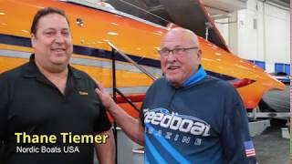 Speedboat Interviews Nordic & Hallett Boats at the 2020 L.A. Boat Show