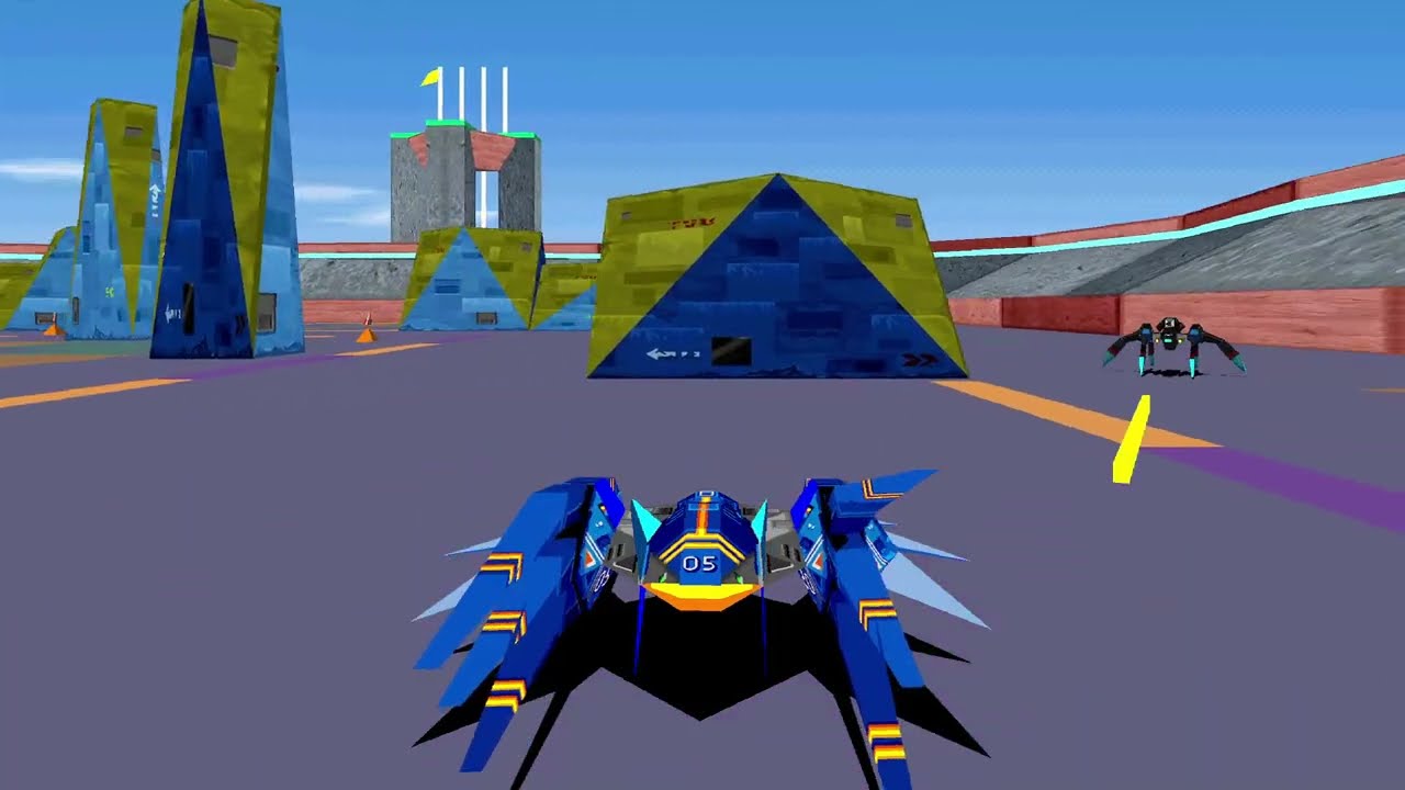 1928 Cyber Sled PSX PS1 1440p 60fps
