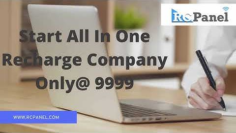 Start All In One Recharge Company Only @9999