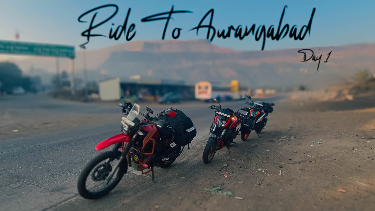 Ride to Sambhajinagar (Aurangabad) | Day 1 | Shri Ghrishneshwar Jyotirlinga | Ride | Vlog