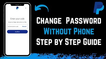 How to Change PayPal Password Without Phone !
