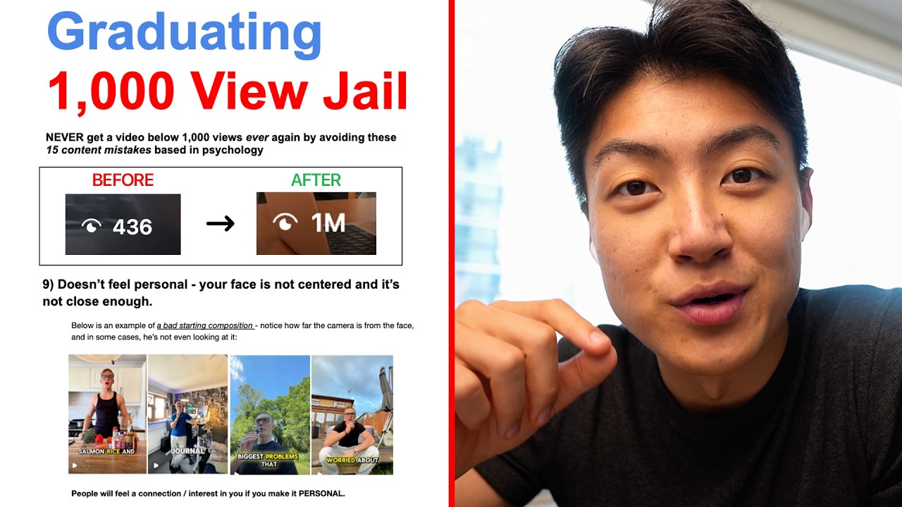 after studying 10,000+ hooks, this is how to escape 1K view jail