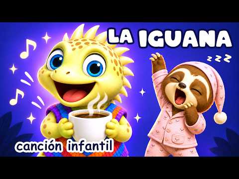 La iguana y el perezoso – ¡Una historia musical divertida! 😂